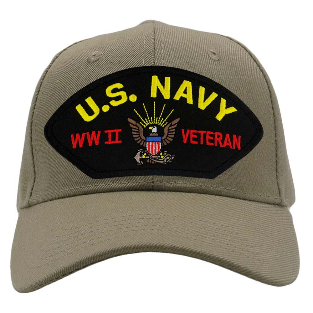 US Navy - World War II Veteran Hat - Multiple Colors Available