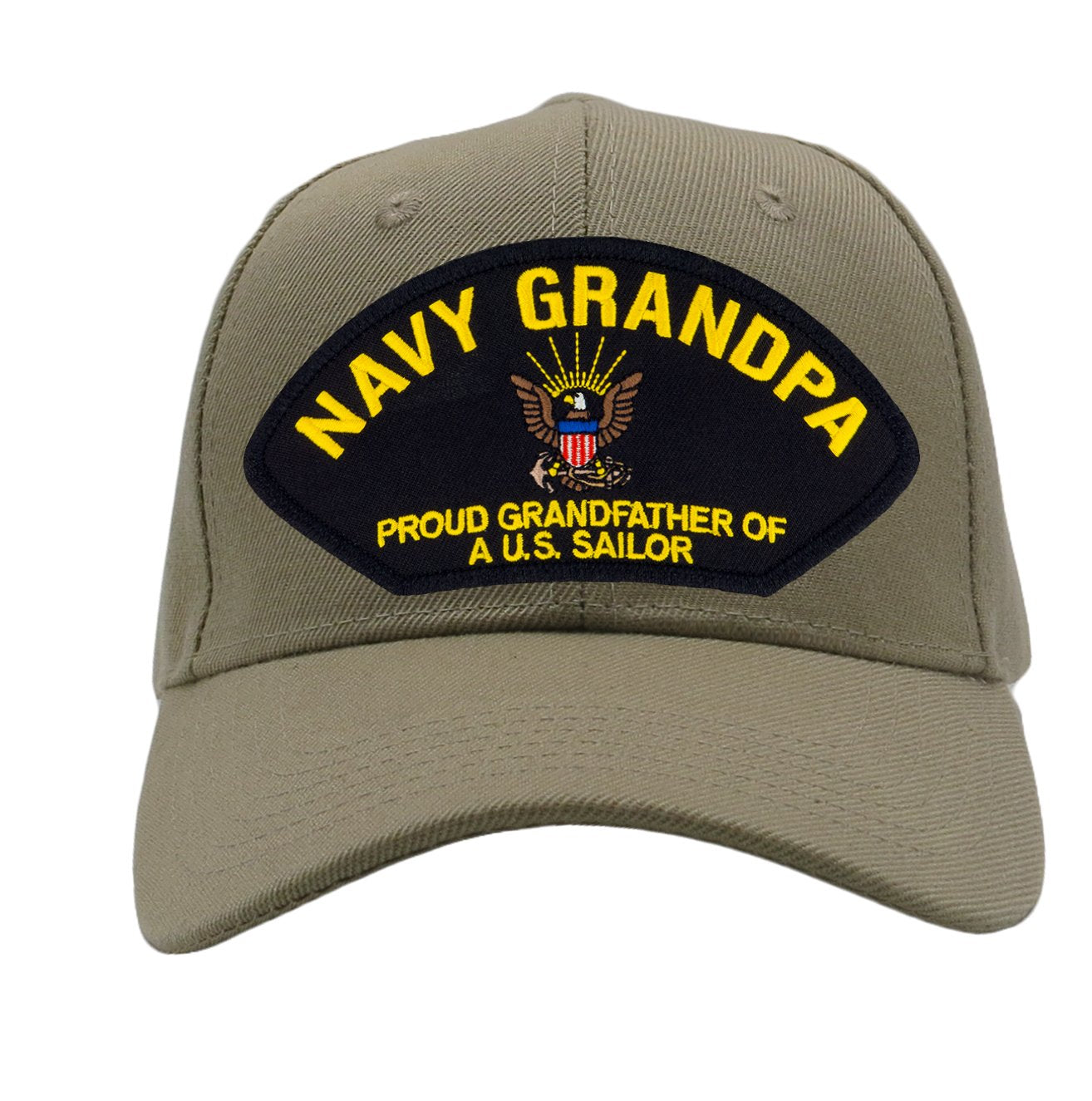 US Navy Grandpa - Proud Grandfather of a US Sailor Hat - Multiple Colors Available