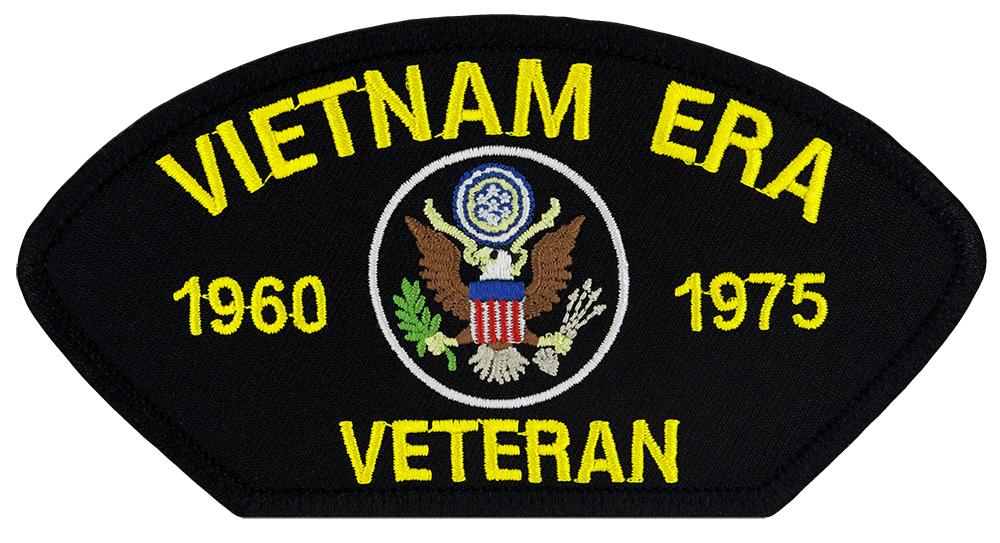 US Military Vietnam Era Veteran Embroidered Patch 5 3/16" x 2 5/8"
