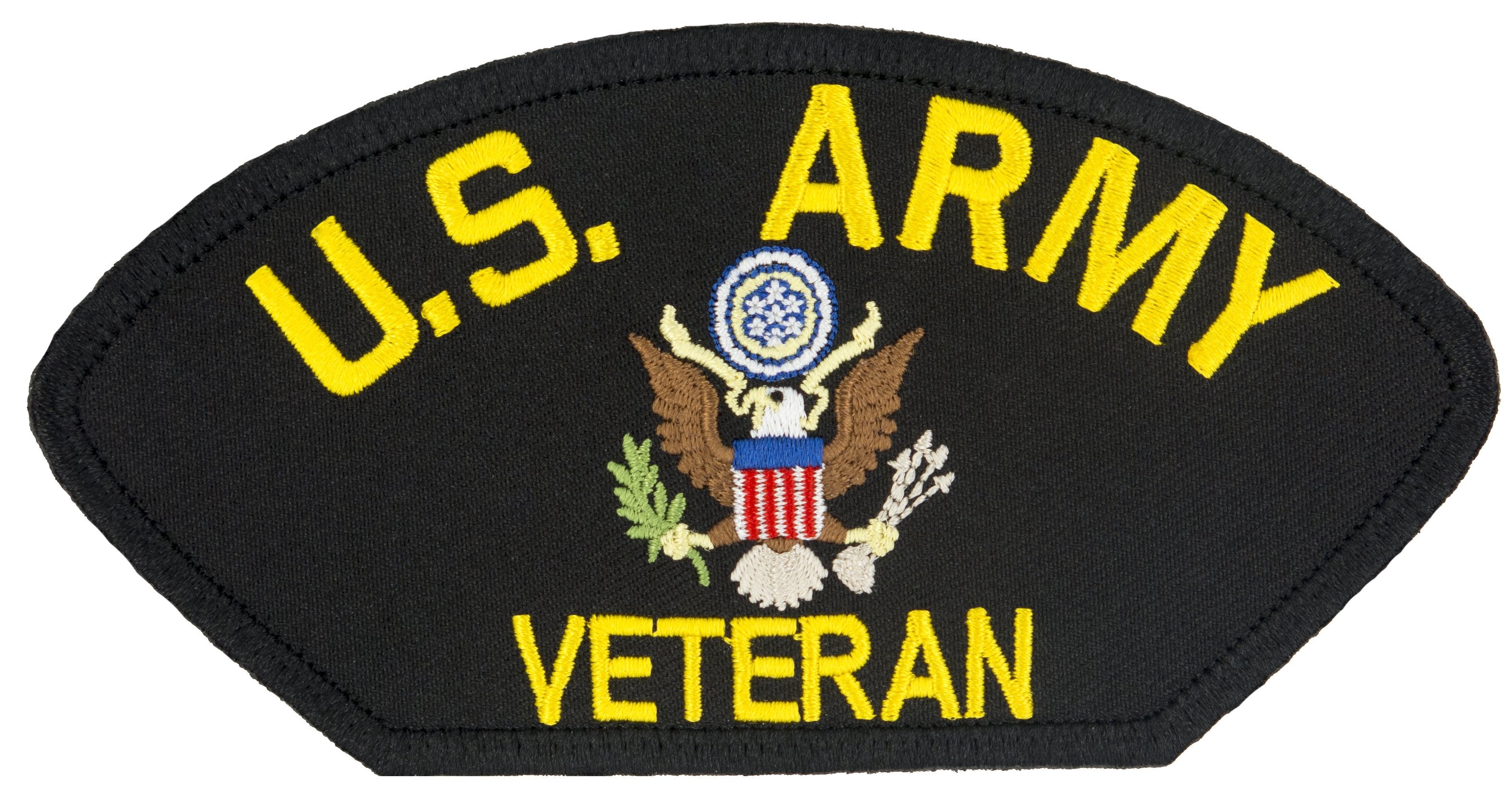 US Army Veteran Embroidered Patch 5 3/16" x 2 5/8"