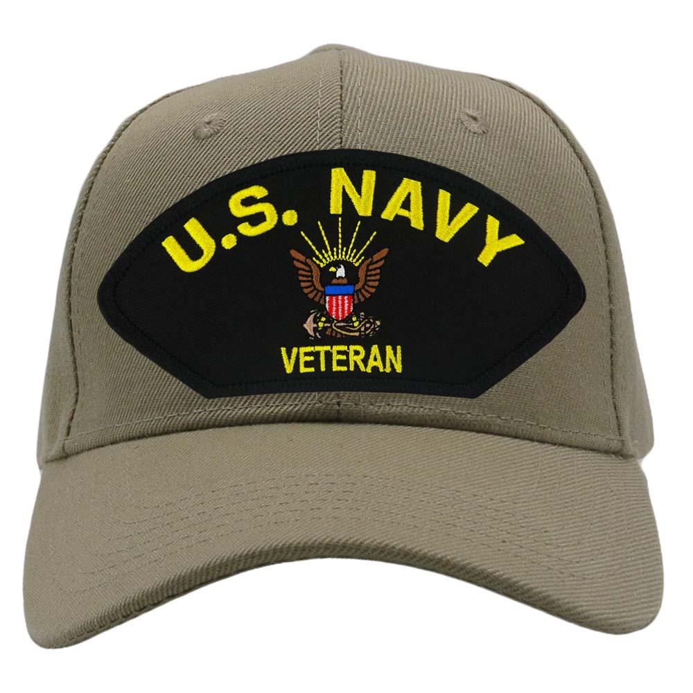 US Navy Veteran Hat - Multiple Colors Available